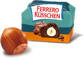 Ferrero Küsschen inspiriert von Brownie